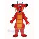 Red Legendary Dragon Mascot Costume Animal