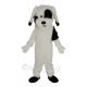 Funny Black and White Dog Mascot Costume Animal