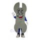 Gray Tool Wrench Spanner Mascot Costume