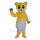 Yellow Bear Mascot Costume Animal