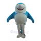 Cute Blue Smile Shark Mascot Costumes