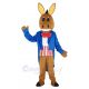 Patriotic Donkey Mascot Costume Animal