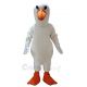 White Goose Mascot Costume Animal