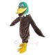 Green Head Duck Mascot Costume Animal