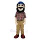 Happy Lumberjack Mascot Costume People