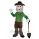 Old Miner Man Mascot Costume People