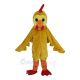 Yellow Cock Rooster Mascot Costume Animal