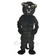 Black Muscle Panther Mascot Costume Animal