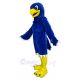 Blue College Hawk Mascot Costume Animal