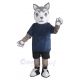 Strong Husky Dog Mascot Costume Animal