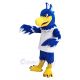 Blue and White Hawk Mascot Costume Animal