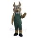 Smart Coyote Mascot Costume Animal