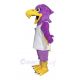 Purple Falcon Bird Mascot Costume