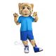 Sporty Cheetah Mascot Costume