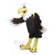 Happy Brown Eagle Mascot Costume