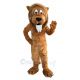  White Bearded Lion Mascot Costume Animal