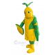 Golden and Green Knight Mascot Costume People