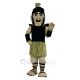 Black and Desert Gold Spartan Mascot Costume People