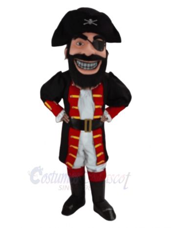 Redbeard Pirate Costume Mascot