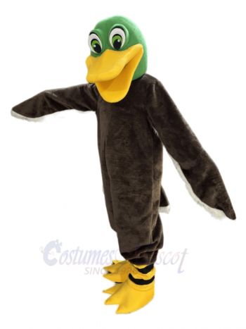 Green Head Duck Mascot Costumes Animal