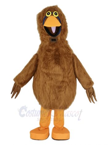 Light Brown Bird Mascot Costume Animal