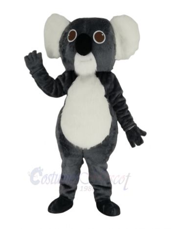 Cute Gray Koala Mascot Costume Animal