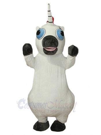 Cute White Unicorn Mascot Costumes