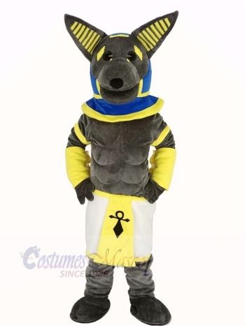 Gray Wolf Mascot Costume Animal