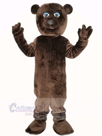 Cool Brown Bear Mascot Costume Animal