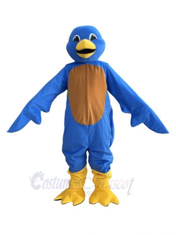 Blue Bird Mascot Costume Animal