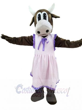 Ms.Buttercup Cute Cattle Cow Mascot Costume Animal