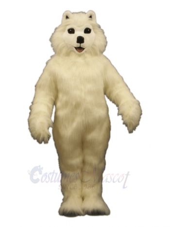 Cute Sam Samoyed Dog Mascot Costume