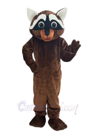 Friendly Raccoon Mascot Costume