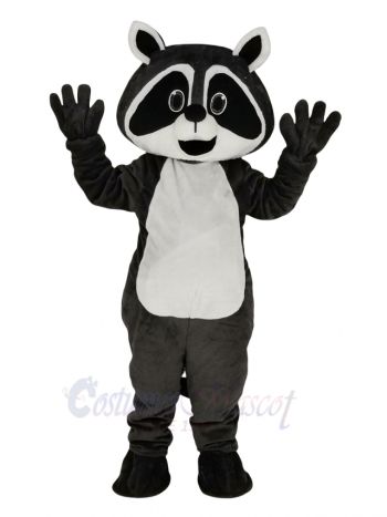 Dark Grey Robbie Raccoon Mascot Costume Animal