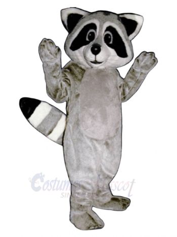 Robbie Raccoon Mascot Costume