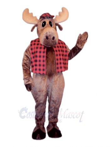 Cute Hunter Moose Mascot Costumes