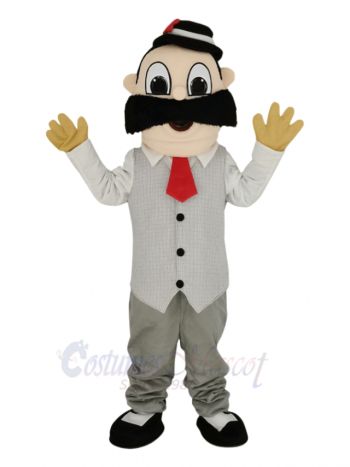 Funny Barber Mascot Costume People