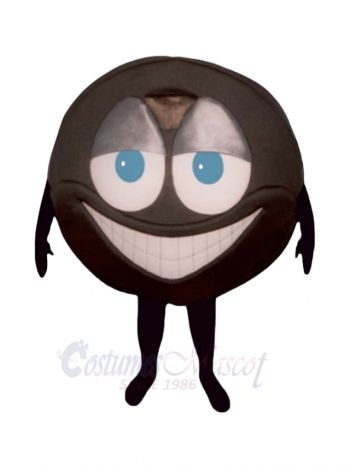 Hockey Puck Mascot Costume