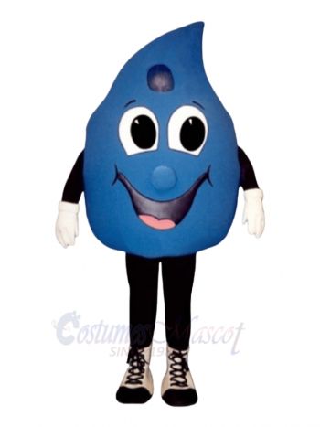 Happy Water Drop Mascot Costumes