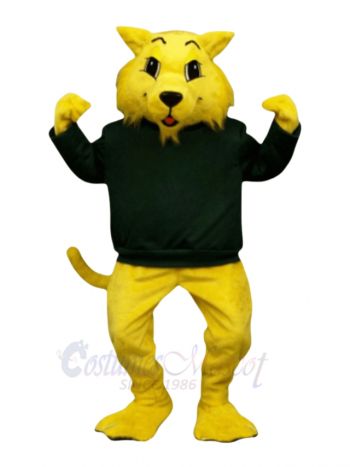 Cute Winner Wildcat Cat Mascot Costumes