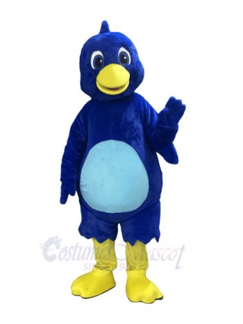 Fat Blue Bird Mascot Costumes