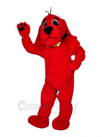 Clifford the Big Red Dog Mascot Costume Adult