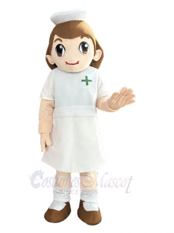 Nurse Mascot Costume People