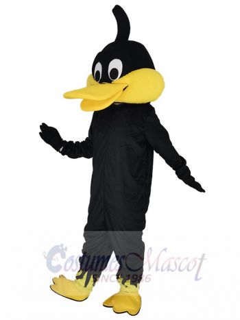 Black Duck Mascot Costume Animal