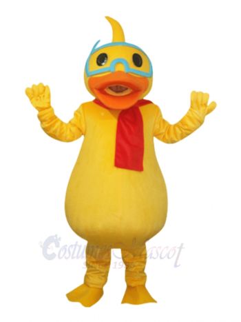 Yellow Duck Mascot Costumes Poultry