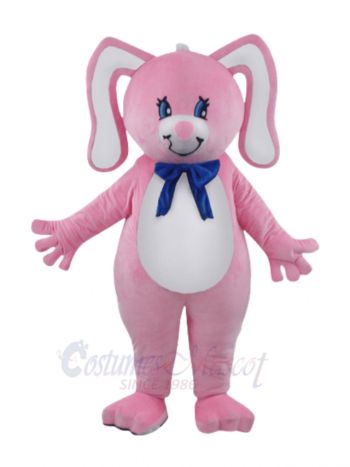 Easter Pink Rabbit Mascot Costumes