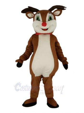 Cute Reindeer Mascot Costume Animal