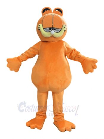 Orange Cat Mascot Costume Animal