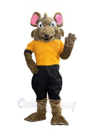 Sport Rat Mascot Costume Animal