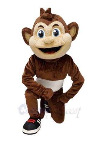 Football Sport Monkey Mascot Costume